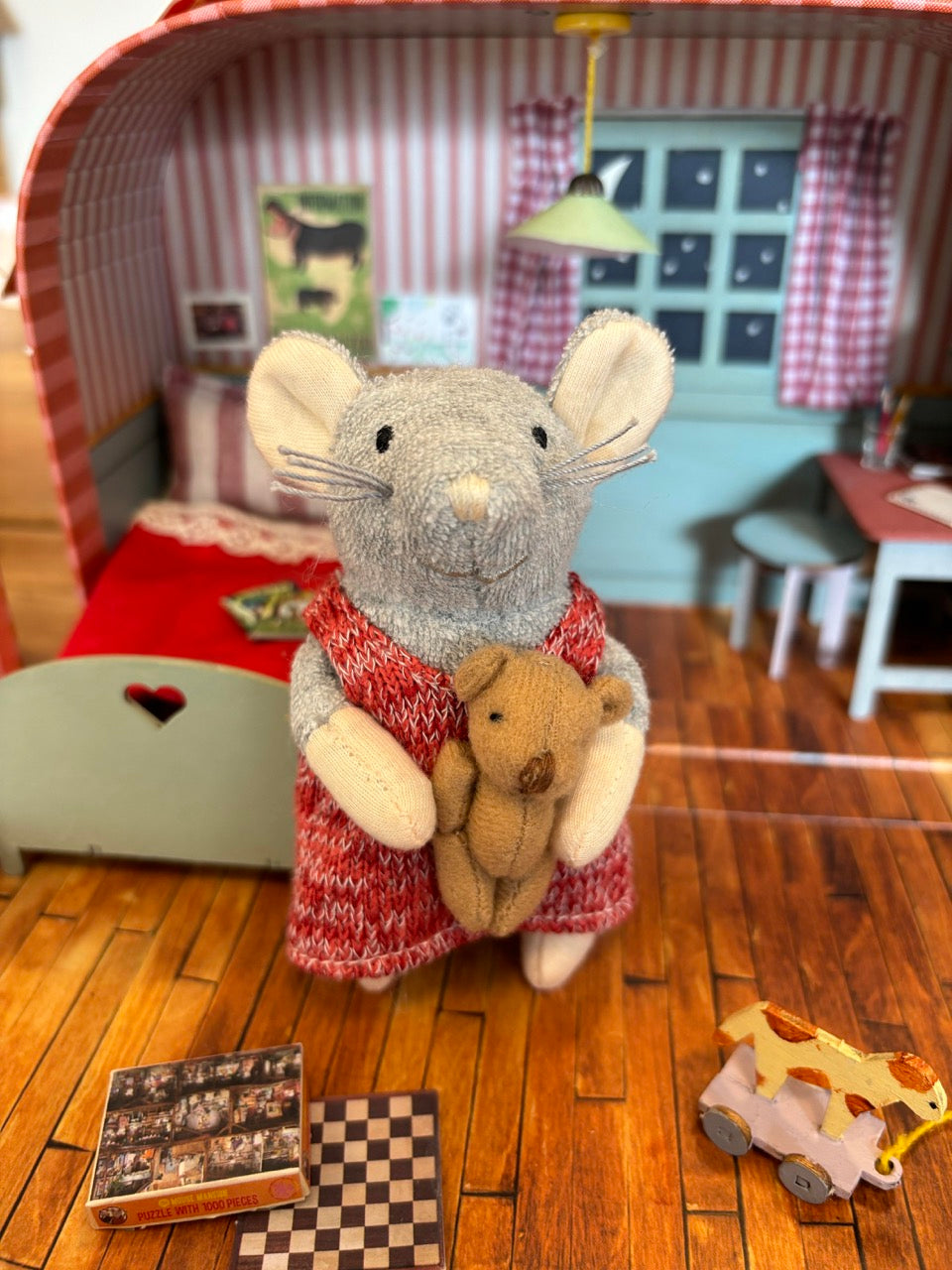 Mäusehaus To Go - Schlaffzimmer