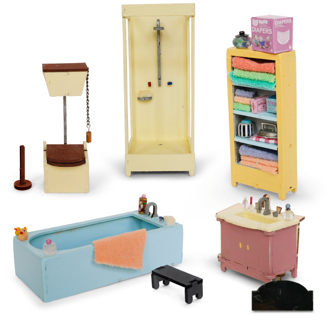 Basis Bastelset - Badezimmer