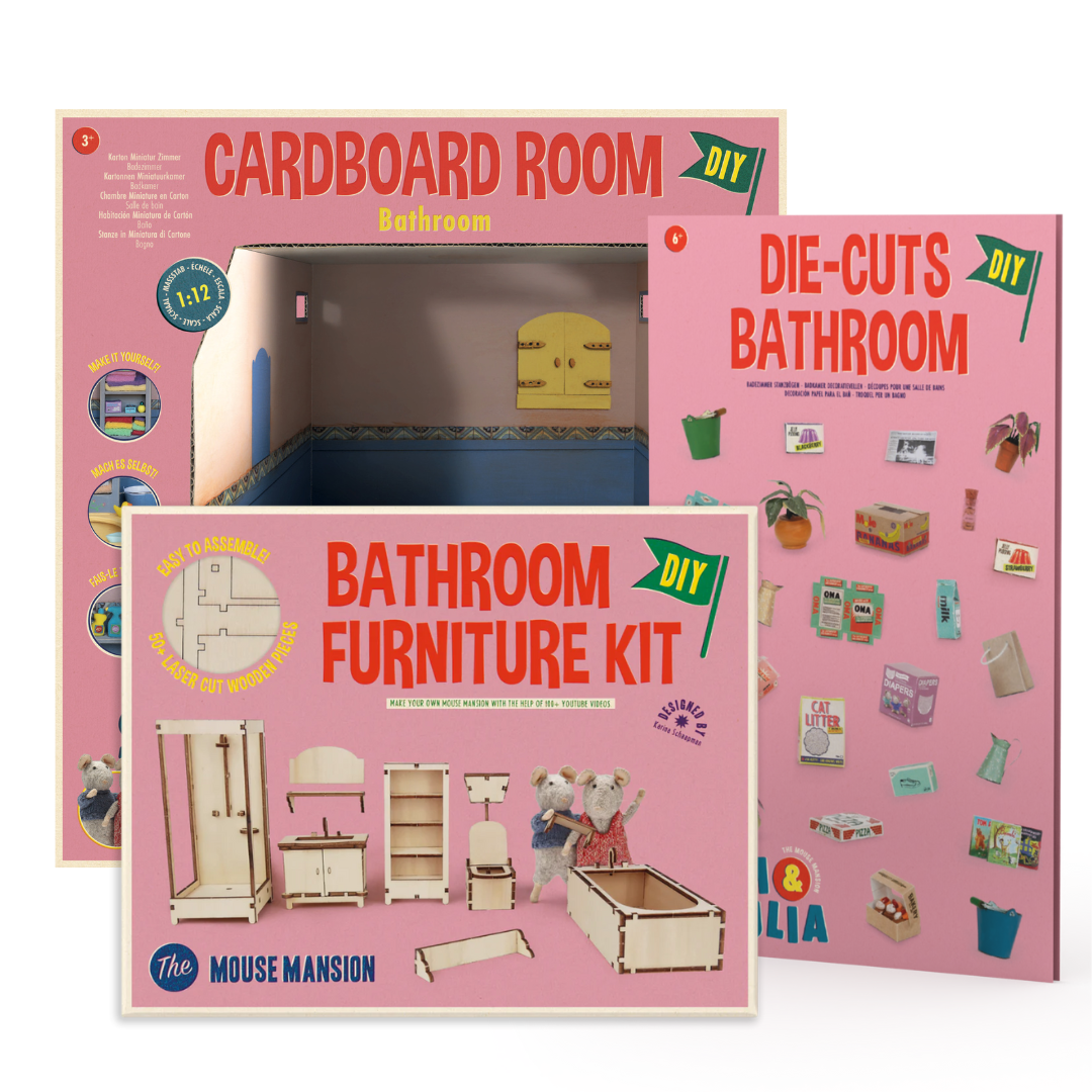 Basis Bastelset - Badezimmer