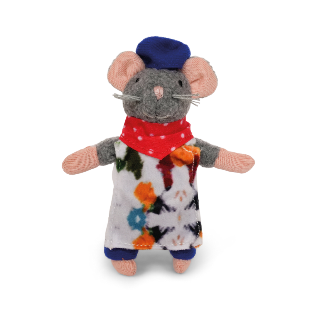 Kuscheltier Maus der Künstler