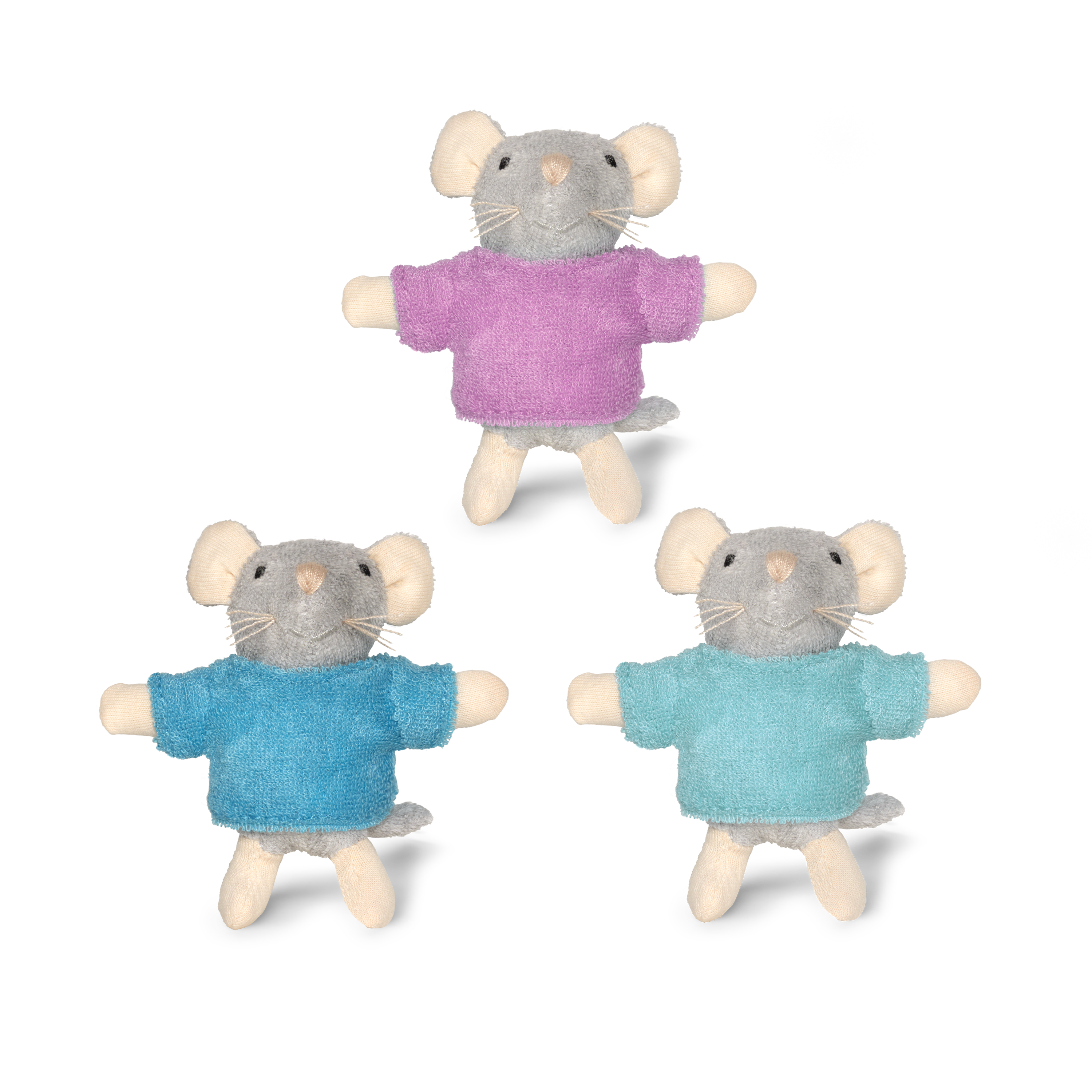 Kuscheltier Maus Die Drillinge